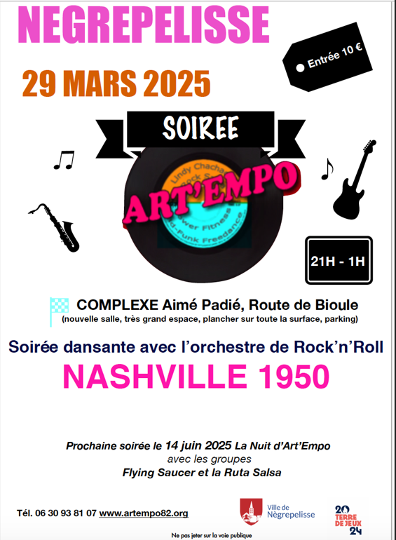 Soiree mars 2025
